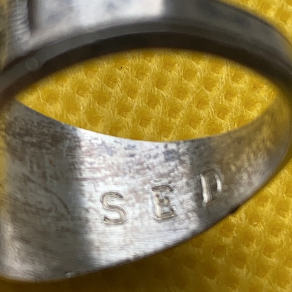 Balfour1980 Half Hollow Hills East High School Thunderbird Tbird Sterling ring - Picture 5 of 6